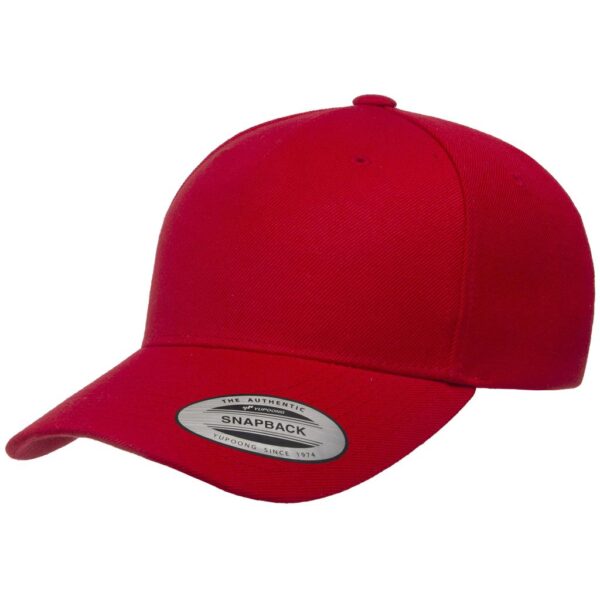 YPCLASSICS® 5-PANEL PREMIUM CURVED VISOR SNAPBACK CAP